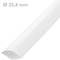 Tubo termoretráctil blanco de 25,4mm en bobina de 3m