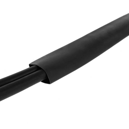 Tubo termoretráctil negro de 4,8mm en bobina de 3m