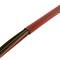 Thermorétractable rouge 2,4 mm rouleau de 3m
