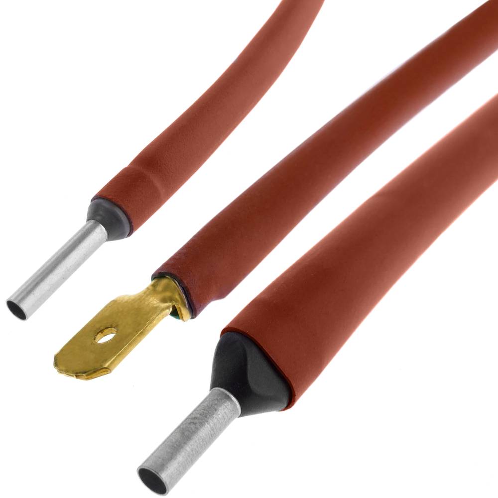 Thermorétractable rouge 2,4 mm rouleau de 3m