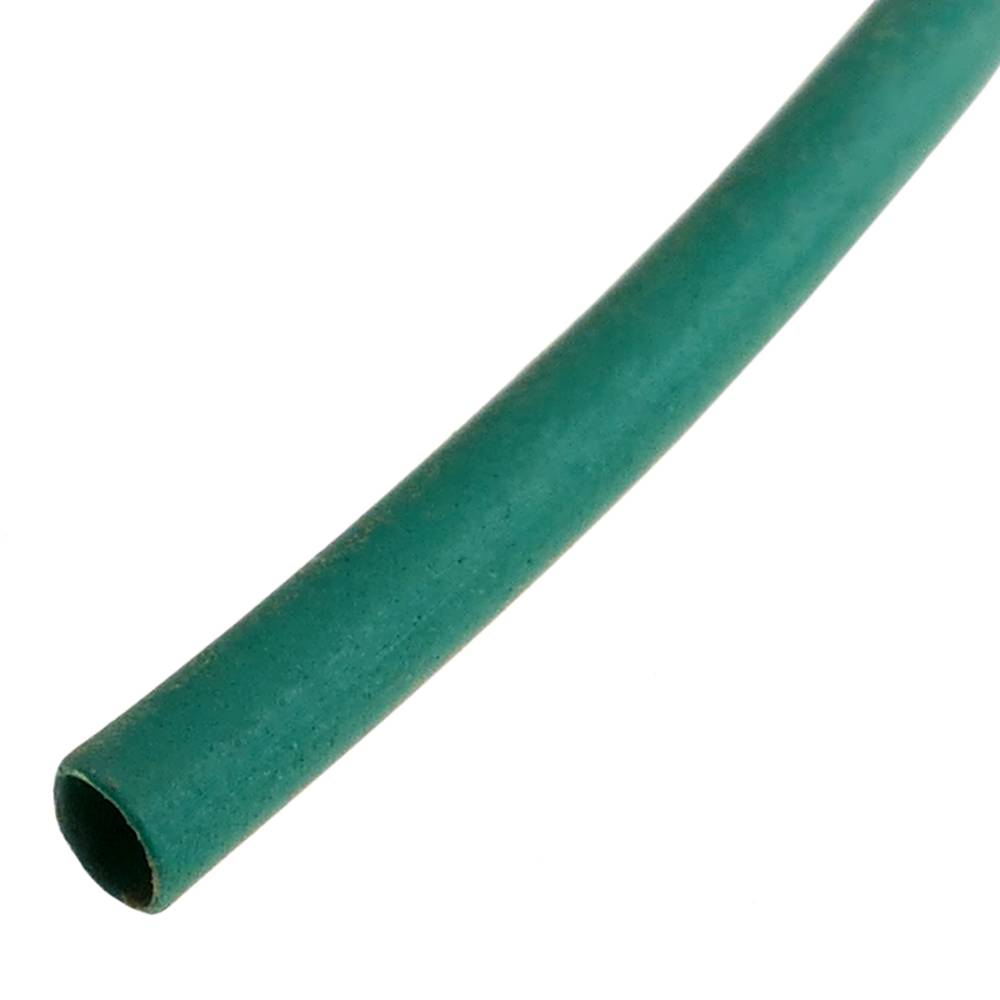 Green shrinkable tube coil 1.6 mm in 3m