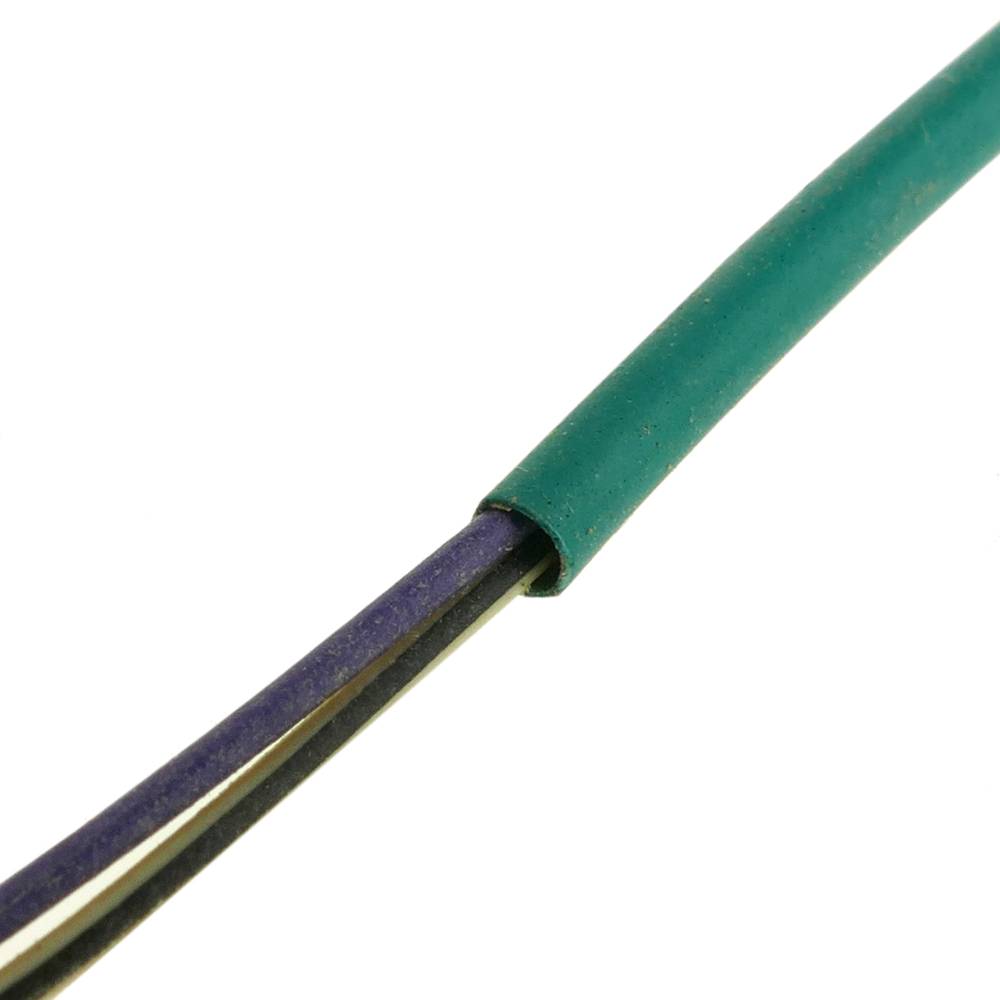 Green shrinkable tube coil 1.6 mm in 3m