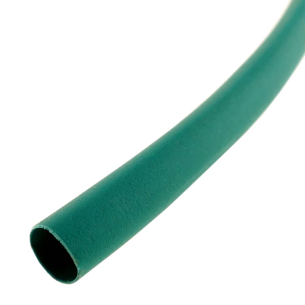 Tubo termoretráctil verde de 3,2mm en bobina de 3m