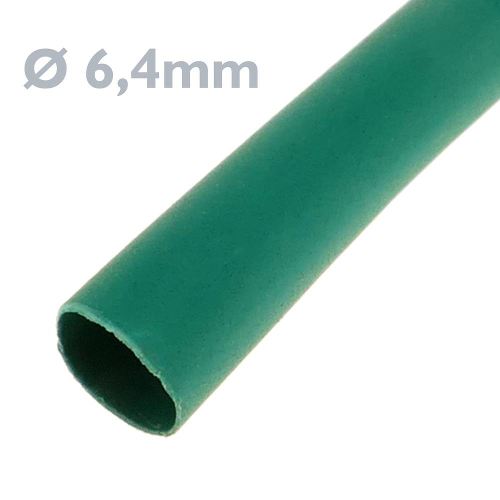 Calore Verde termorestringenti rotolo di 6,4 mm di 3m