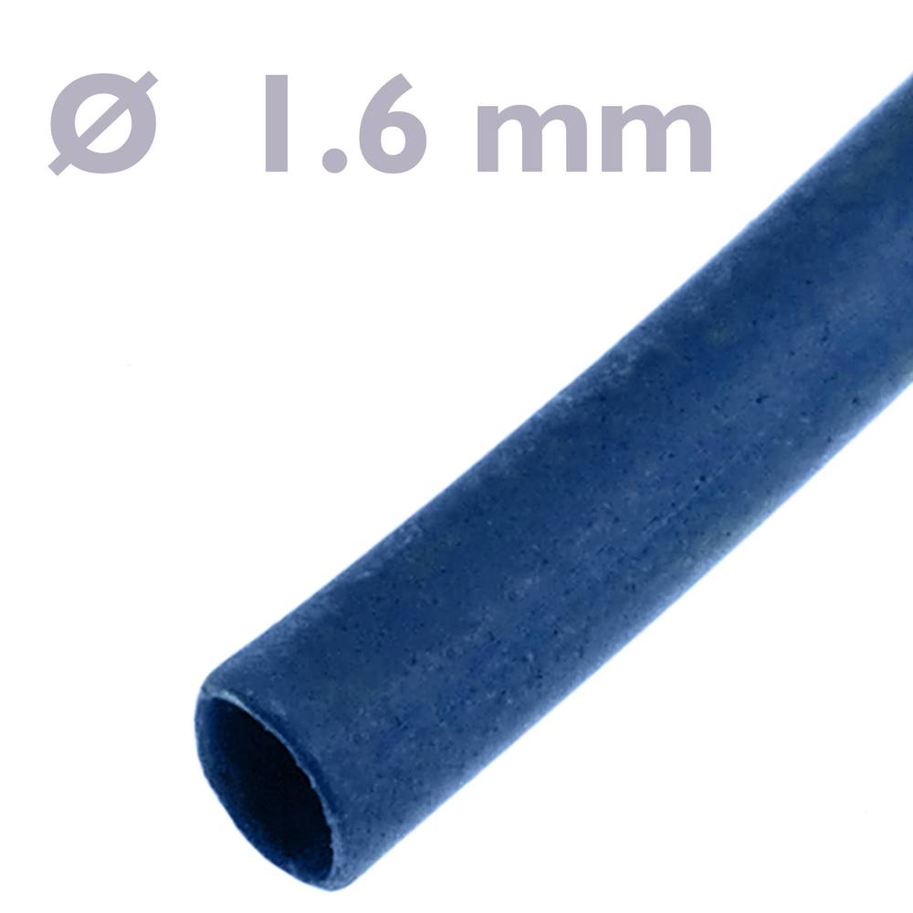 Niebieska rura termokurczliwa 1,6 mm w cewce 3 m