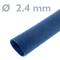 Azul shrinkable tubo bobina 2,4 mm de 3m