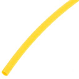Gaine thermorétractable jaune de 1,6 mm en rouleau de 3m