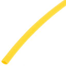 Gaine thermorétractable jaune de 3,2 mm en rouleau de 3m