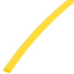 Gaine thermorétractable jaune de 4,8 mm en rouleau de 3m