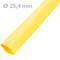 Tubo termoretráctil amarillo de 9,5mm en bobina de 3m