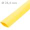 Giallo Shrink tubo rotolo 25,4 mm di 3m
