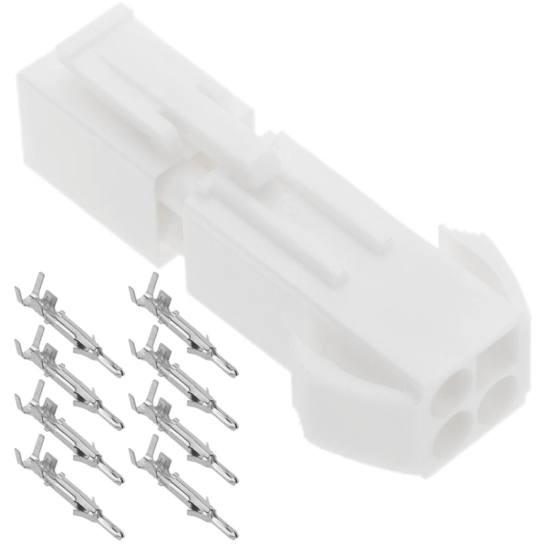 4-way, 4.5 mm pitch quick connectors for cable-cable