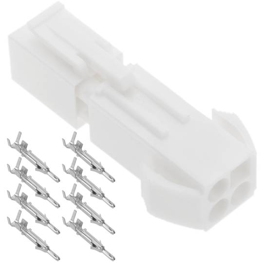 4-way, 4.5 mm pitch quick connectors for cable-cable