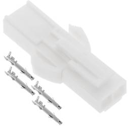 Conectores rápidos de 2 vias, passo de 4,5 mm para cabo-cabo