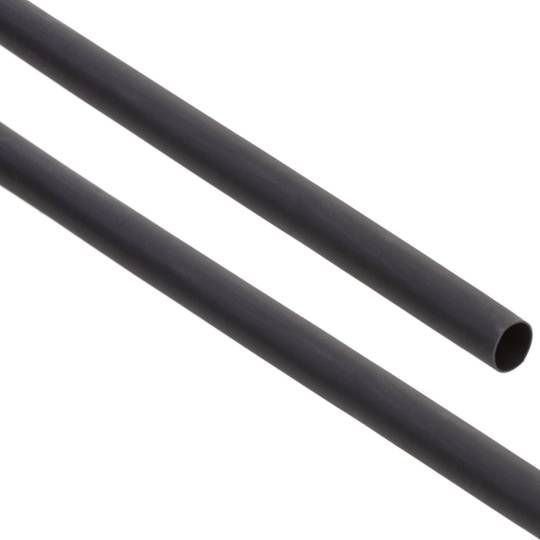 Black heat shrinkable box, diameter 4.8 - 2.4 mm, 10 m coil