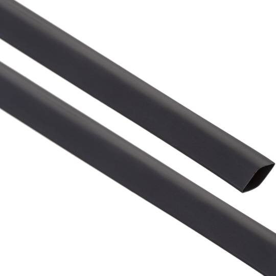 Scatola termorestringente nera, diametro 9,5 - 4,8 mm, bobina da 10 m