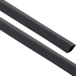 Caixa termoretràctil color negre diàmetre 12,7 - 6,4 mm bobina de 10m