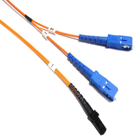 LWL-Kabel MTRJ zu SC Multimode duplex 62.5/125 2 m