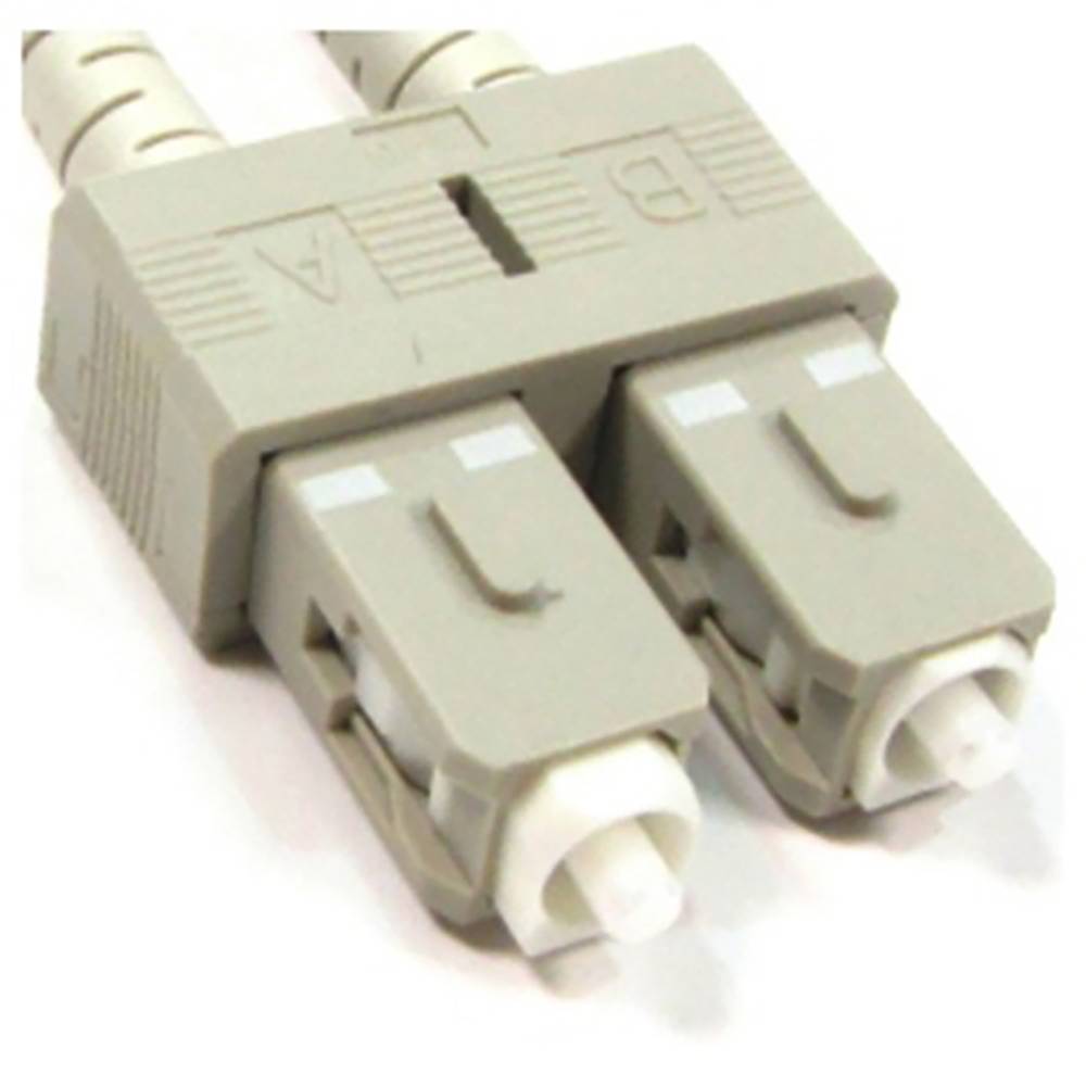 Cable de fibra óptica SC a SC multimode duplex 62.5/125 de 2 m