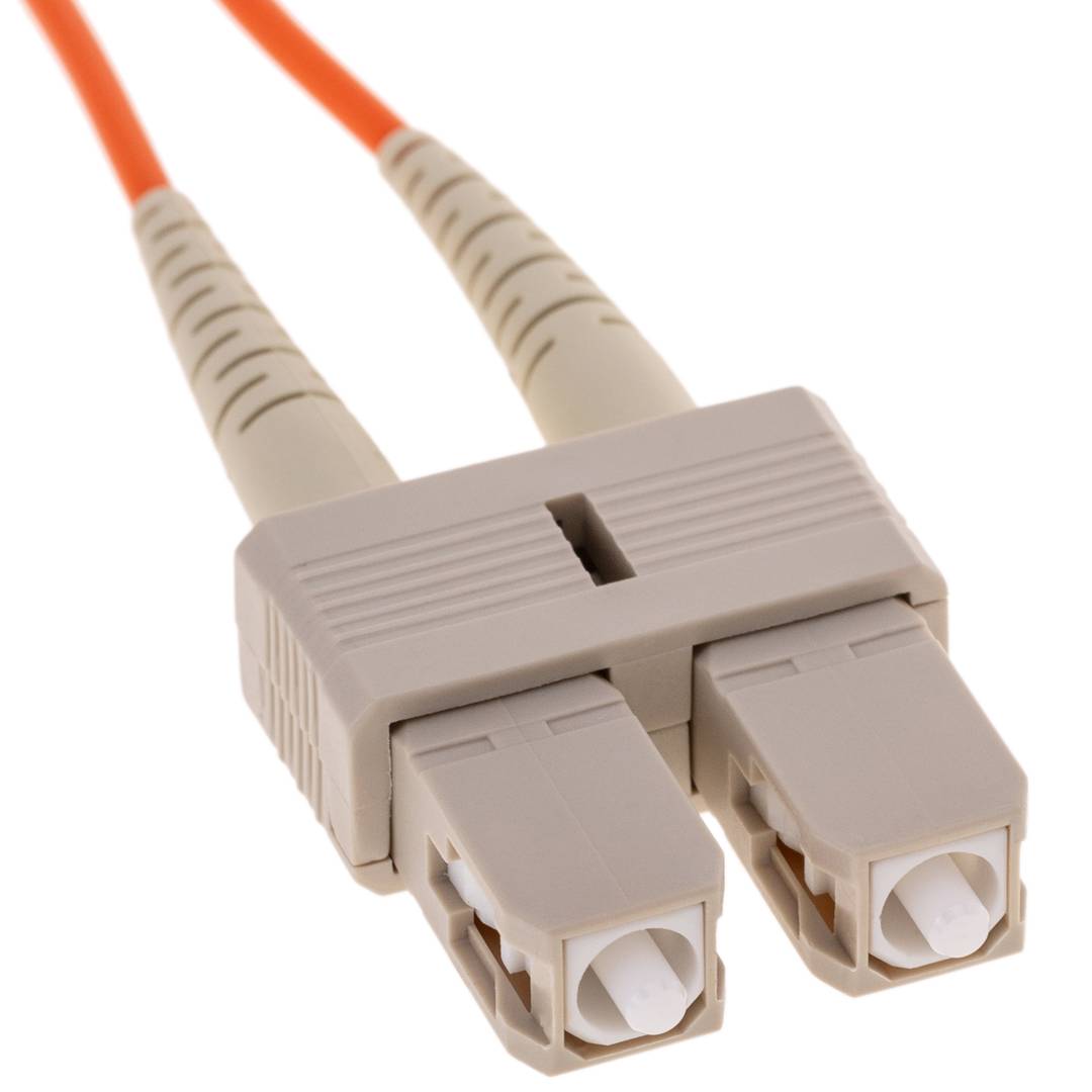 Fiber Optic Cable ST zu SC-Duplex-Multimode 62.5/125 von 1 m