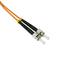 Fiber Optic Cable ST to SC duplex multimode 62.5/125 2-m