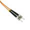 Fiber Optic Cable ST to SC duplex multimode 62.5/125 15 m