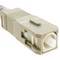 MM4 multimode fiber optic cable MMF simplex 50µm/125µm SC-SC 1m