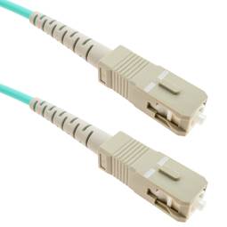 Multimode OM4 fiber optic cable MMF simplex 50µm/125µm SC-SC 2m