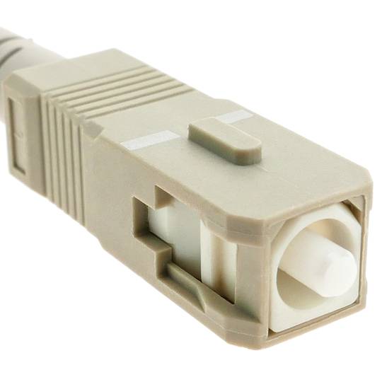 Cable de fibra òptica OM4 multimode MMF simplex 50µm/125µm SC-SC de 2m