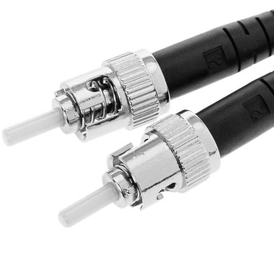 Wielomodowy kabel światłowodowy OM4 MMF simplex 50 µm / 125 µm ST-SC 2m