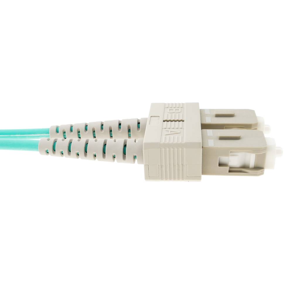 Wielomodowy kabel światłowodowy OM4 MMF dupleks 50 µm / 125 µm SC-SC 10m