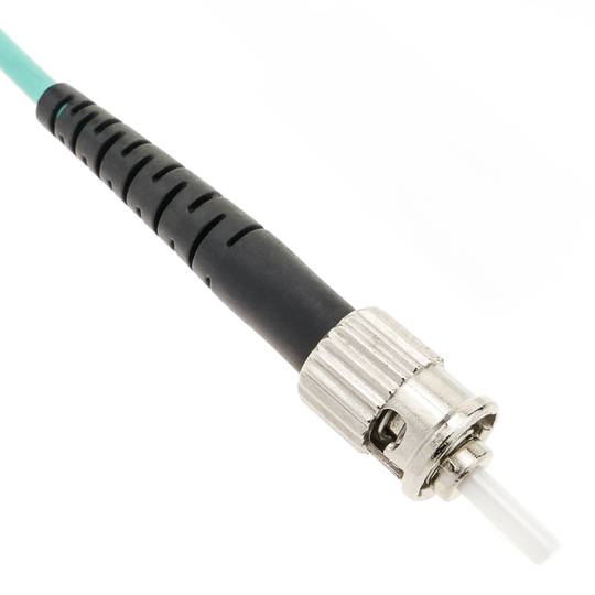 Wielomodowy kabel światłowodowy OM4 MMF dupleks 50 µm / 125 µm ST-SC 20m