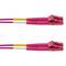 OM4 câble fibre optique multimode MMF duplex 50µm/125µm LC-PC 2m