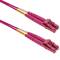 Cable de fibra óptica OM4 multimodo MMF duplex 50µm/125µm LC-UPC de 3m