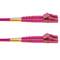 Cable de fibra óptica OM4 multimodo MMF duplex 50µm/125µm LC-UPC de 3m