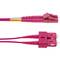 Multimode OM4-glasvezelkabel MMF duplex 50µm / 125µm LC-SC 2m