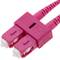 Multimode OM4-glasvezelkabel MMF duplex 50µm / 125µm LC-SC 2m