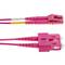 Multimode OM4 glasvezelkabel MMF duplex 50µm / 125µm LC-SC 3m
