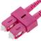 Multimode OM4 glasvezelkabel MMF duplex 50µm / 125µm LC-SC 3m