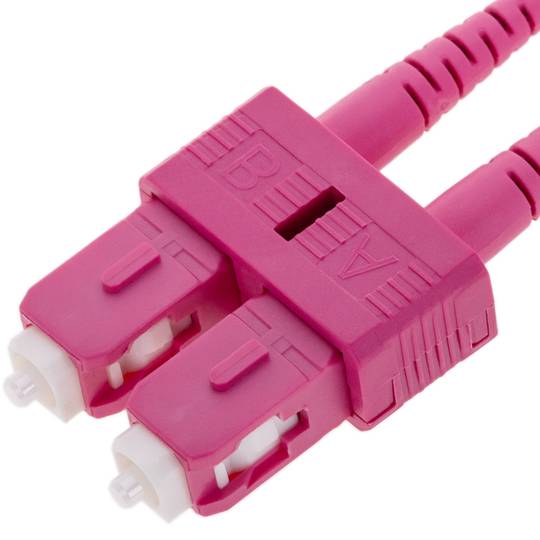 Cavo multimodale multimodale OM4 MMF duplex 50µm/125µm LC-SC 15m