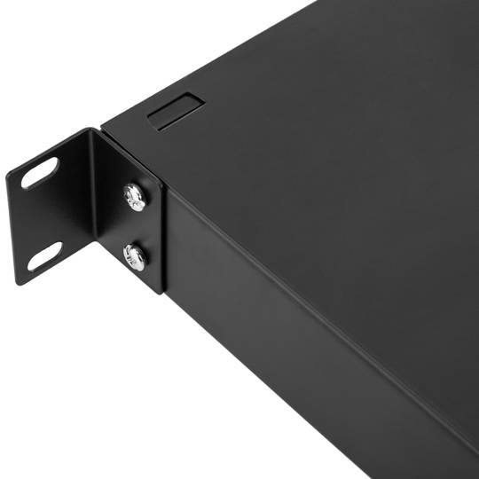 1U 19 inch Standard Rack Shelf 100mm - AllMetalParts