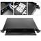 Painel de remendo de 1U preto fibra pull-out 12 SC