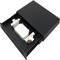Brassage en fibre optique 1U jury 24 SC duplex amovible noire