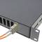 Brassage en fibre optique 1U jury 24 SC duplex amovible noire