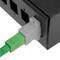 Caixa de terminals de fibra òptica metàl.lica negre de 8 SC