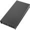 12 FC black metallic fiber optic terminal box