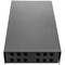 12 FC black metallic fiber optic terminal box