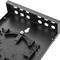 12 FC black metallic fiber optic terminal box
