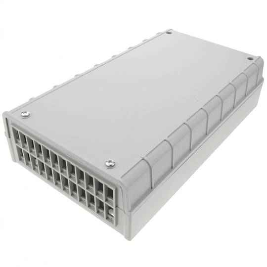 Caixa de terminals de connexió de fibra òptica de plàstic beix de 24 ports SC