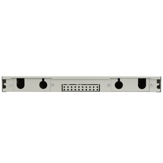 Patch panel branco para rack 19